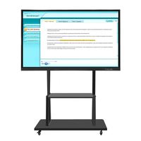 Papan Tulis Interaktif Digital Portabel All-in-One Layar Sentuh 85 Inci Harga Murah untuk Ruang Kelas