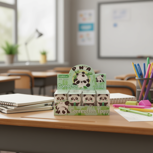 WeiBo Correction Tape 5Mm Width 16Pcs Panda Design For School Office Use - Product Image 2