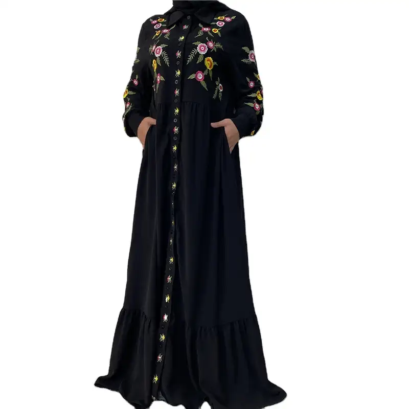 Оптовая продажа, модные мусульманские платья высокого качества из Турции, Малайзии Baju Kurung, Женская абайя