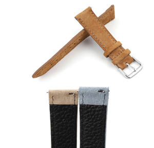 حزام ساعة من الجلد الطبيعي عتيق الطراز من ليونورم، مصنوع يدويًا، 18/20/22/24 مم، مشبك دبوس، أحزمة بديلة من جلد البقر تناسب معظم الساعات - Product Image 5