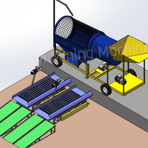 <span class=keywords><strong>Planta</strong></span> de Lavado de Oro Portátil de Alta Eficiencia, <span class=keywords><strong>Planta</strong></span> Completa de Procesamiento de Oro Aluvial - Product Image 1