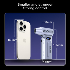 Soffiatore <span class=keywords><strong>Elettrico</strong></span> ad Alta Velocità 120000RPM, Batteria 5200mAh, Pulitore per Tastiera, Custodia da Viaggio, Accessori Professionali - Product Image 6