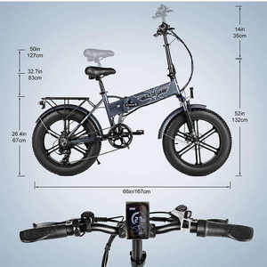 Vélo de montagne électrique Engwe EP-2 Pro, vélo à pneus larges, vélo à moteur électrique, vélo électrique, vélo électrique pas cher pour adultes, vélos pour femmes - Product Image 6