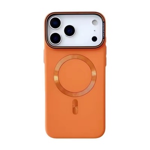 เคสโทรศัพท์มือถือแบบแม่เหล็กด้าน รุ่นแฟชั่น สำหรับ iPhone 17 12 13 14 15 16 Pro Max Plus รองรับการชาร์จไร้สาย ป้องกันแรงกระแทก ฝาหลังแข็ง - Product Image 1