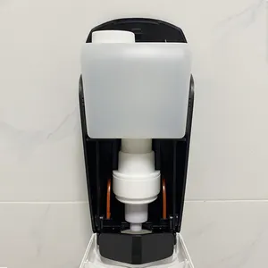 Yuekun 500ml ABS Plastic Refillable Liquid Soap Dispenser Wall Mounted Hotel Bathroom Hand Foam Soap Dispenser YK2105