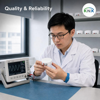 Détecteur KNX ToF pour escalier, suite d'hôtel, découpe 35mm, contrôle d'éclairage, automatisation intelligente KNX TP Ultra Compact DC 21-30V IP20 0.4m