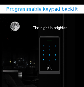 Máy quét mã vạch QR kiểm soát truy cập IC ID NFC Đầu đọc thẻ Wiegand RS485 kiểm soát truy cập mã QR cho cửa quay hoặc thang máy - Product Image 5