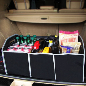 Auto Organizzatore Tronco Pieghevole Pieghevole del Sacchetto Di Immagazzinaggio Contenitore di Carico Borse Box Auto Stivaggio Riordino Interno Parti di automobili Accessori Auto - Product Image 2