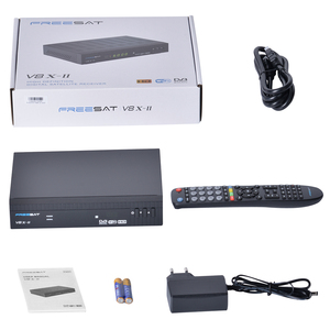 Nuevo Receptor de <span class=keywords><strong>Satélite</strong></span> FREESAT V8X2 V8X-II TV BOX DVB-S2X/S2/S H.264/H.265 con WiFi Integrado, 2GB de RAM, Compatible con FunCam/MARS - Product Image 5
