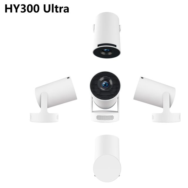 Popular Projector HY300 Ultra 2.4G+5G Ultra Fast Wireless Connection 170 ANSI Lumens 720P HD Android 11 Home Projector