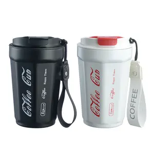 Kaffee Milch Tee Tasse Becher Smart Temperatur anzeige Messung Mode Thermoskanne Tasse tragbare gehen Sublimation Cola Tasse