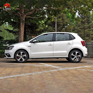 Body kit stile GTI per <span class=keywords><strong>Volkswagen</strong></span> <span class=keywords><strong>POLO</strong></span> <span class=keywords><strong>2015</strong></span> con paraurti anteriore labbro posteriore diffusore minigonne laterali - Product Image 4