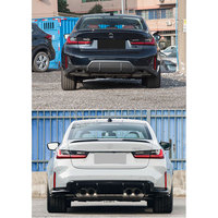 Pièces et accessoires automobiles neufs FW Factory, kit carrosserie style MT, pare-chocs avant/arrière amélioré avec clips pour Série 3 G20 2023+ M3/M4