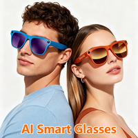 Nouvelles lunettes caméra 8MP intelligentes avec IA, assistant vocal, reconnaissance photo et enregistrement photographique