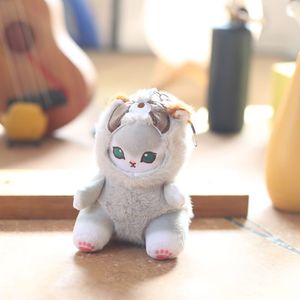 Portachiavi Peluche Gatto 12cm, Giocattoli Animali Anime Cartoon, Ciondoli Imbottiti, Regalo per Bambini - Product Image 5