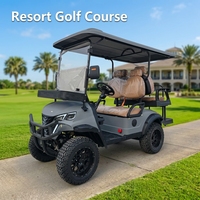Carrito de Golf Eléctrico Todoterreno de Lujo Tarion de 4 Plazas, Color Personalizado, con Batería Coloidal Libre de Mantenimiento