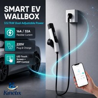 Chargeur EV portable 7 kW 32 A Type 2 avec contrôleur de protection pour voitures BYD MG, neuf, prend en charge la personnalisation