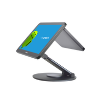 Sistem POS Touchscreen All-in-One ZHONGJI 15 Inch dengan CPU Intel I5/i7/i3 Bluetooth 5.2 Harga Pabrik Penjualan Panas Mesin Kasir