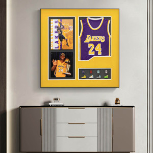 Baloncesto estrella Jersey pintura decorativa NBA superestrella arte de pared abstracto personalizado pinturas colgantes de alta calidad - Product Image 3