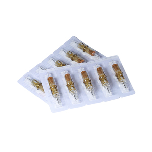 Aiguilles de tatouage de sécurité personnalisées sur la barre 5rl fournitures en gros 20PCS cartouches de <span class=keywords><strong>tatoo</strong></span> en or mélangées avec membrane - Product Image 3