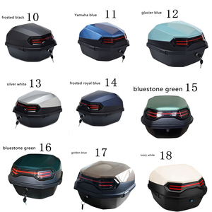 Universeller <span class=keywords><strong>ABS</strong></span>-Material Roller-Heckkoffer Modifizierter Heckkoffer für Elektro-Mopeds und Motorräder - Product Image 3