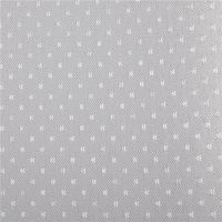 Rideau de douche de bain en tissu polyester jacquard blanc en STOCK conception de points imperméables