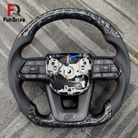 Volant en cuir noir complet en stock pour Toyota Hilux Corolla GR86 Camry Land Cruiser Fortuner GT86 LC300 LC200