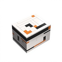 Boîte de décryptage d'agences transfrontalières, Blocs de construction Rainbow Road GM, Boîte magique surprise de difficulté élevée, Boîte créative stimulante pour l'esprit en ABS