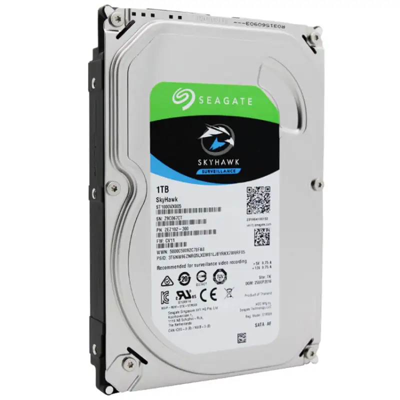 ซีเกตฮาร์ดดิสก์ไดรฟ์1TB HDD ST1000VX005 SATA 6กิกะไบต์/วินาที64MB 3.5 "ซีเกตฮาร์ดดิสก์1T 100%