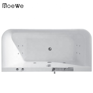 <span class=keywords><strong>Vasca</strong></span> <span class=keywords><strong>da</strong></span> <span class=keywords><strong>bagno</strong></span> idromassaggio Jacuzzi in acrilico con pannello a grembiule senza giunture, dimensioni <span class=keywords><strong>standard</strong></span> per condomini, con materassino massaggiante e doccia - Product Image 4