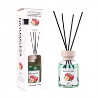 Diffuseur de parfum aux fruits en verre coloré, écologique et longue durée, pour salle de bain et chambre à coucher, 130 ml