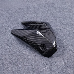 Cache de protection thermique d'échappement en fibre de carbone sèche 3K pour moto 2020-2025 F900R F900XR - Product Image 5