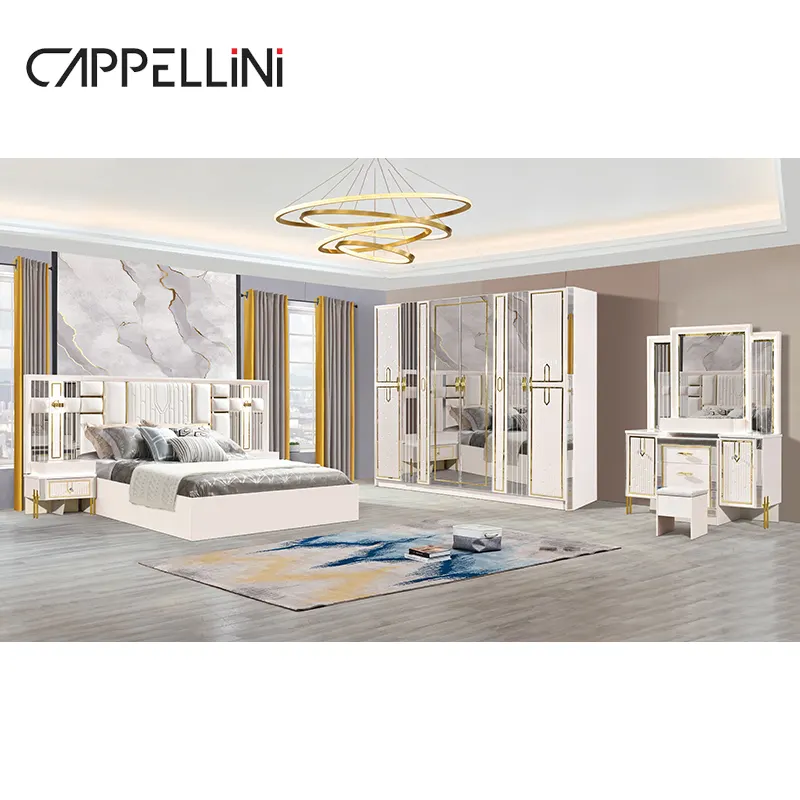Modern yatak odası mobilyası kral boyutu setleri ucuz fiyat yüksek kalite yatak odası takımı