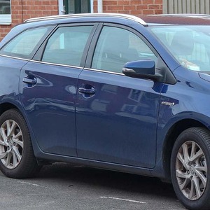Pare-soleil auto-adhésif teinté foncé, déflecteur de vent et de pluie en acrylique pour <span class=keywords><strong>Toyota</strong></span> <span class=keywords><strong>Auris</strong></span> 2007-2018 Hatchback, visières de porte 4 pièces - Product Image 4