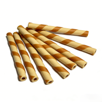 Pal's Delight - Golosinas para Perros en Tubo Mini de 5 Pulgadas con Sabor a Mantequilla de Maní, Alto Contenido de Carne, Sin Hueso, 10 Unidades, 150 g