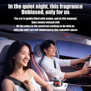 New Arrival 3 Modes Black Car Freshener Diffuser Aluminium Alloy Smart New Aroma Diffuser For Car - Product Image 4