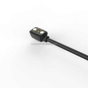 Nguồn Nhà Máy Tùy Chỉnh 4Pin Hàng Tăng Gấp Đôi Nối Từ Tính 4Pin Tai Nghe Từ Tính Sạc Cáp Pogo Pin Từ Tính 3Pin - Product Image 5