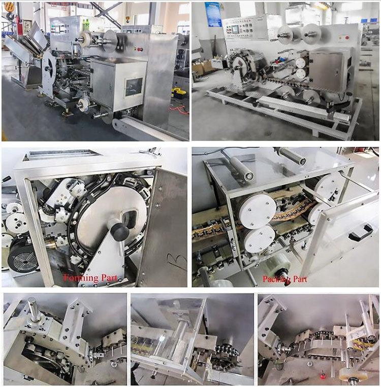 OC-TE600B China Supplier Small Lollipop Making Equipment Most Popular Candy Production Line Lollipop Molding Machine