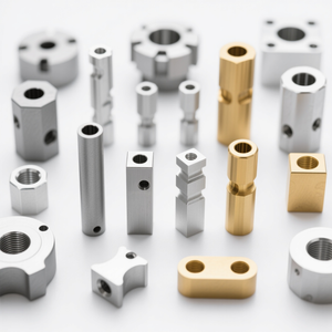 Maßgefertigte Metall-CNC-Teile Metallfräs- und Drehteile Edelstahl Bearbeitete Ersatzteile CNC-Bearbeitungsservice-Teile - Product Image 1