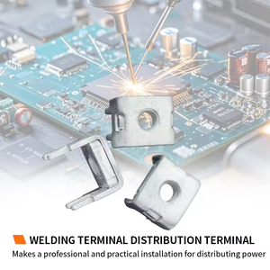 Connecteur de soudure PCB à vis 4P M4 en laiton/cuivre TLS44134 60A pour appareils électriques - Product Image 6