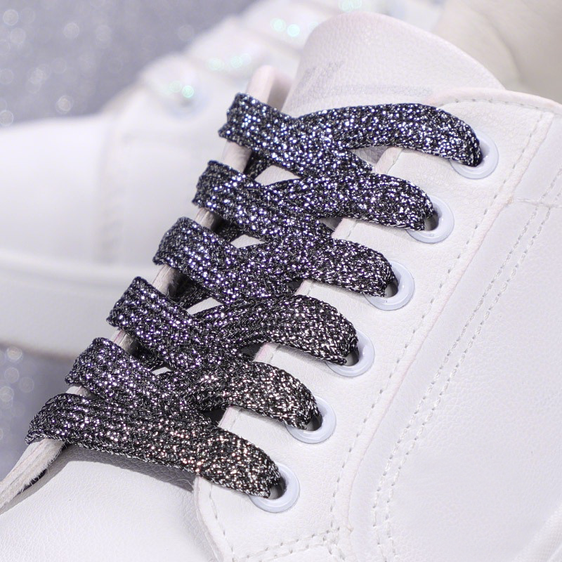 Argent noir [1 paire]]
