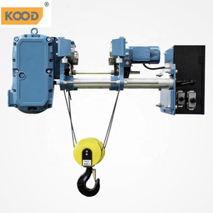 Tali kawat listrik ruang depan rendah gaya Eropa barang angkat dengan roda gigi 1 Ton & 2 Ton disediakan 3 fase 380V 50hz - Product Image 2