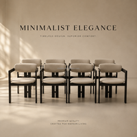 Chaise de salle à manger en bois noir de qualité commerciale, fauteuil d'appoint moderne et minimaliste rembourré, mobilier d'extérieur pour hôtels et restaurants