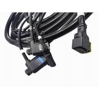 Konektor Soket Lampu Listrik Khusus Kendaraan Pertanian Tahan Air Kabel Harness Sepeda Motor