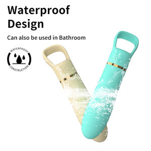 Vibrador de bala eléctrico fácil de viajar con carga USB para damas Masajeador de dedos de compañía magnético de varias velocidades - Product Image 3