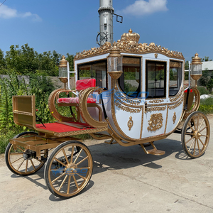 Transport Spécialisé : Chariot Royal Blanc à Chevaux, Chariot Sans Chevaux, Chariots Électriques Personnalisés à Vendre - Product Image 4