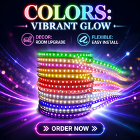 Neon Zigzag 12v Smd 2835 120leds 2.5cm Dapat Dipotong Lampu Neon LED Fleksibel Bentuk S Strip LED untuk Neon Sign Terpisah