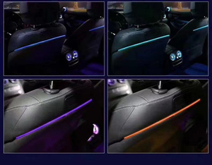 ไฟตกแต่งบรรยากาศ 64 สี สำหรับรถยนต์เมอร์เซเดส-เบนซ์ ซีคลาส W205 GLC X253 ชุดแต่งช่องแอร์ด้านหลัง - Product Image 6