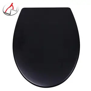 Ronde Zwarte Uf Duroplast Ureum Toilet Seat Cover