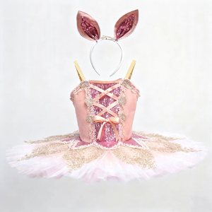 Bellissimo Vestito da Festa per Ragazze, Abito da Balletto per Adulti, Tutù Bianco Cigno, Tutù Professionale da Balletto - Product Image 5